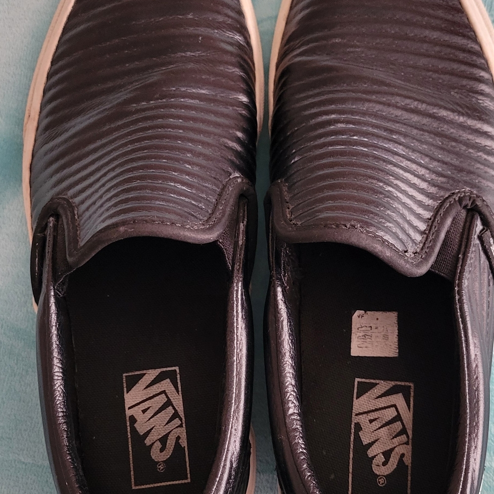 Vans Men's Black Slip-On Shoes